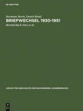 Broch / Brody / Hack |  Briefwechsel 1930-1951 | Buch |  Sack Fachmedien