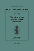 Fischer |  Chronicle of the Pulitzer Prizes for Drama | Buch |  Sack Fachmedien