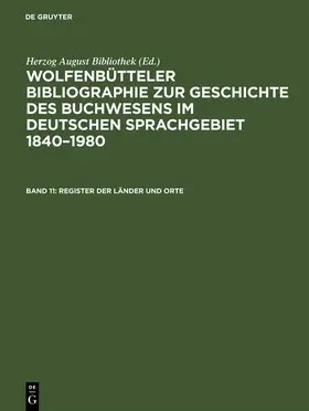  Register der Länder und Orte | Buch |  Sack Fachmedien