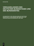 Hagen |  Sachregister zu den Verhandlungen des Deutschen Bundestages 13. Wahlperiode (1995¿1998) und zu den Verhandlungen des Bundesrates (1995¿1998) | Buch |  Sack Fachmedien