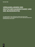 Hagen |  Sachregister zu den Verhandlungen des Deutschen Bundestages 15. Wahlperiode und zu den Verhandlungen des Bundesrates (2002¿2005) | Buch |  Sack Fachmedien