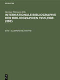 Olejniczak / Walravens / Schmiedecke |  Allgemeine Bibliographie | Buch |  Sack Fachmedien