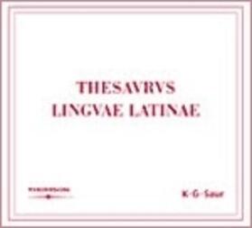 Thesaurus linguae Latinae | Sonstiges | 978-3-598-40943-1 | www.sack.de