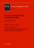 Patton |  Functional Requirements for Authority Data | eBook | Sack Fachmedien