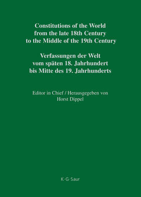 Reiter / Cieger / Vogt | Constitutional Documents of Austria, Hungary and Liechtenstein 1791–1849 | E-Book | sack.de