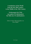 Reiter / Cieger / Vogt |  Constitutional Documents of Austria, Hungary and Liechtenstein 1791–1849 | eBook | Sack Fachmedien