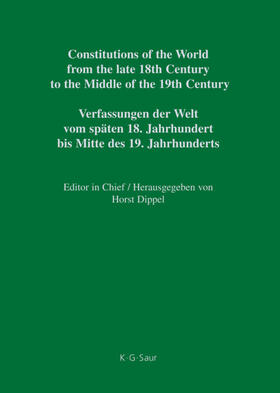 Stevens / Poirier / van den Berg | Constitutional Documents of Belgium, Luxembourg and the Netherlands 1789–1848 | E-Book | sack.de