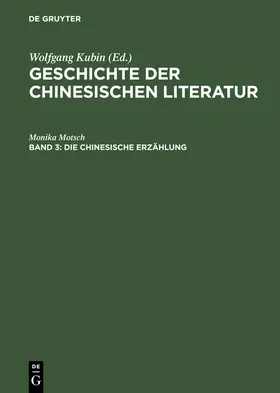 Motsch |  Die chinesische Erzählung | eBook | Sack Fachmedien