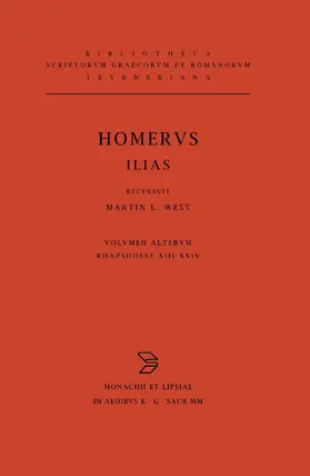 Homerus / West |  Rhapsodiae XIII-XXIV. Indices | Buch |  Sack Fachmedien