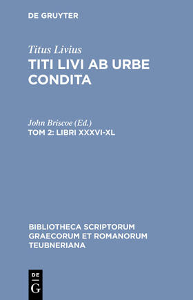Titus Livius / Briscoe | Libri XXXVI-XL | Buch | 978-3-598-71493-1 | sack.de