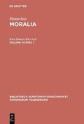 Plutarchus / Drexler / Hubert |  Moralia | Buch |  Sack Fachmedien