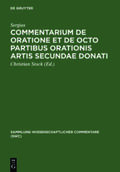 Sergius / Stock |  Commentarium de oratione et de octo partibus orationis artis secundae Donati | Buch |  Sack Fachmedien