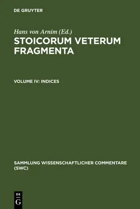 Arnim |  Indices | Buch |  Sack Fachmedien