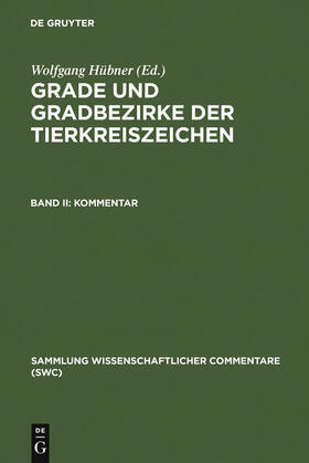 Hübner | Kommentar | Buch | 978-3-598-74287-3 | sack.de