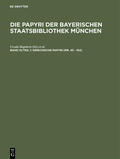 Hagedorn / Shelton / Hübner |  Griechische Papyri (Nr. 45 - 154) | Buch |  Sack Fachmedien