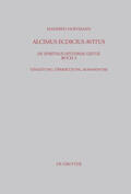 Hoffmann |  Alcimus Ecdicius Avitus, De spiritalis historiae gestis, Buch 3 | Buch |  Sack Fachmedien