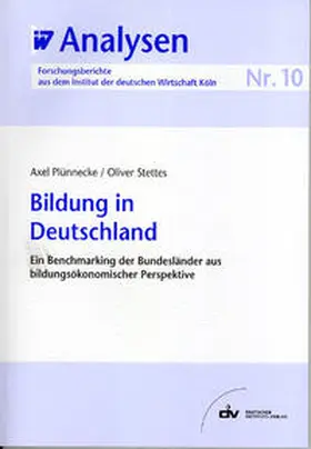Plünnecke / Stettes |  Bildung in Deutschland | eBook | Sack Fachmedien