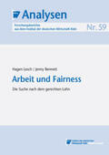 Lesch / Bennett |  Arbeit und Fairness | eBook | Sack Fachmedien