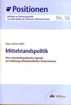 Röhl |  Mittelstandspolitik | eBook | Sack Fachmedien