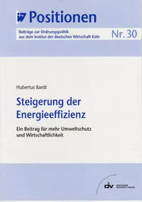 Bardt |  Steigerung der Energieeffizienz | eBook | Sack Fachmedien