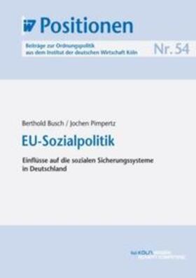 Busch / Pimpertz | EU-Sozialpolitik | E-Book | sack.de