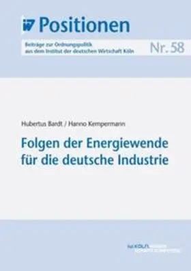 Bardt / Kempermann |  Folgen der Energiewende für die deutsche Industrie | eBook | Sack Fachmedien