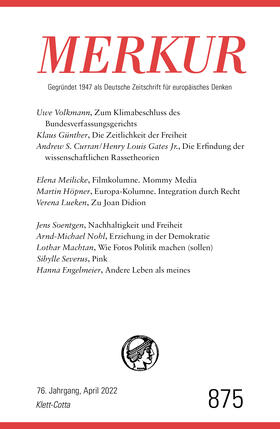 Demand / Knörer | MERKUR Gegründet 1947 als Deutsche Zeitschrift für europäisches Denken - 2022 - 04 | E-Book | sack.de