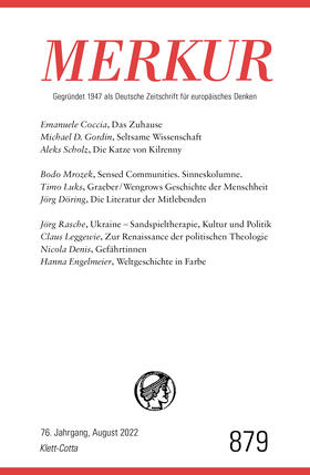 Demand / Knörer |  MERKUR Gegründet 1947 als Deutsche Zeitschrift für europäisches Denken - 8/2022 | eBook | Sack Fachmedien