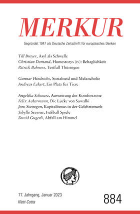 Demand / Knörer |  MERKUR Gegründet 1947 als Deutsche Zeitschrift für europäisches Denken - 1/2023 | eBook | Sack Fachmedien
