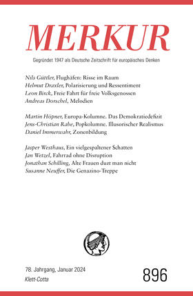 Demand / Knörer | MERKUR 1/2024, Jg.78 | E-Book | sack.de
