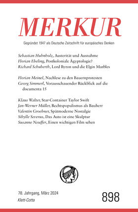 Demand / Knörer | MERKUR 3/2024, Jg.78 | E-Book | sack.de