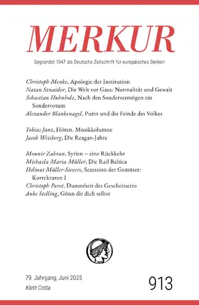 Demand / Knörer |  MERKUR 6/2025, Jg.79 | eBook | Sack Fachmedien