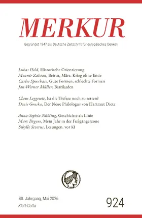 Knörer / Demand |  MERKUR 5/2026, Jg.80 | eBook | Sack Fachmedien