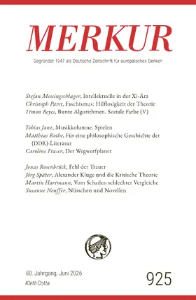Demand / Knörer | MERKUR 6/2026, Jg.80 | E-Book | www.sack.de