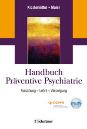 Klosterkötter / Maier | Handbuch Präventive Psychiatrie | Buch | 978-3-608-43050-9 | sack.de