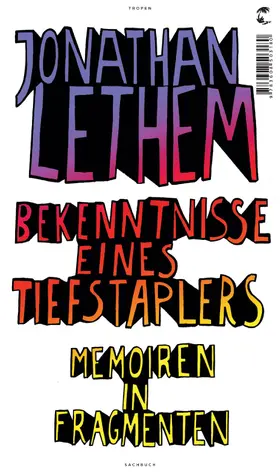 Lethem |  Bekenntnisse eines Tiefstaplers | Buch |  Sack Fachmedien