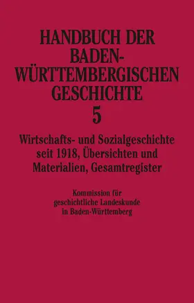 Schwarzmaier / Taddey / Mertens |  Handbuch der baden-württembergischen Geschichte 5 | Buch |  Sack Fachmedien
