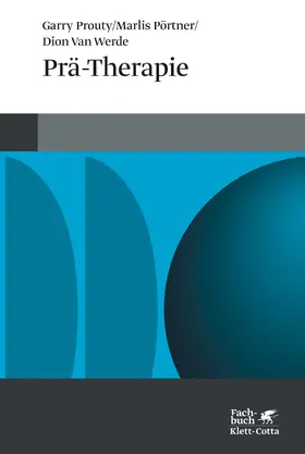 Prouty / Pörtner / Van Werde |  Prä-Therapie | Buch |  Sack Fachmedien