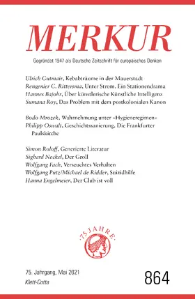 Demand | MERKUR 5/2021 | Buch | 978-3-608-97503-1 | sack.de