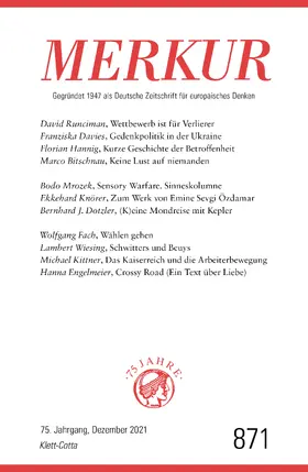 Demand | MERKUR 12/2021 | Buch | 978-3-608-97511-6 | www.sack.de