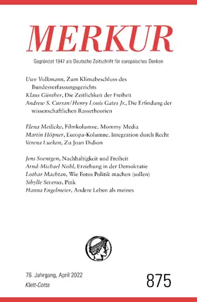 Demand / Knörer | MERKUR Gegründet 1947 als Deutsche Zeitschrift für europäisches Denken - 4/2022 | Buch | 978-3-608-97515-4 | sack.de