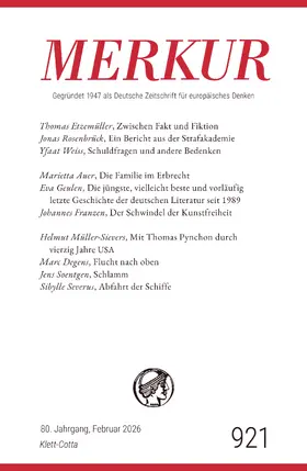 Knörer / Demand | MERKUR 2/2026, Jg.80 | Buch | 978-3-608-97719-6 | www.sack.de