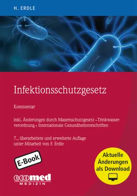 Erdle | Infektionsschutzgesetz | E-Book | sack.de