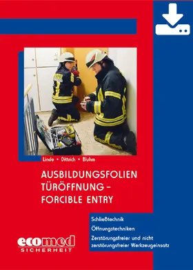 Ausbildungsfolien Türöffnung - Forcible Entry - Download | ecomed Sicherheit | Datenbank | sack.de