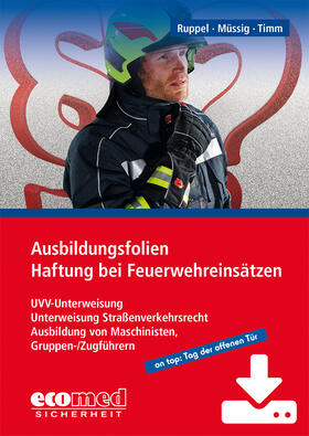 Ausbildungsfolien Haftung bei Feuerwehreinsätzen - Download | ecomed Sicherheit | Datenbank | sack.de