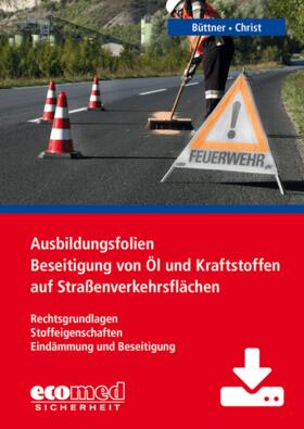 Ausbildungsfolien Beseitigung von Öl und Kraftstoffen auf Straßenverkehrsflächen - Download | ecomed Sicherheit | Datenbank | sack.de