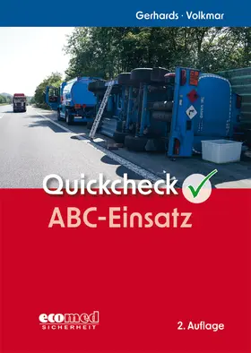 Gerhards / Volkmar |  Quickcheck ABC-Einsatz | Buch |  Sack Fachmedien