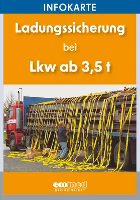 Schlobohm |  Infokarte Ladungssicherung bei Lkw ab 3,5 t | Buch |  Sack Fachmedien