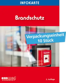 ecomed-Storck GmbH |  Infokarte Brandschutz | Buch |  Sack Fachmedien