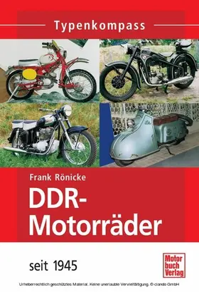 Rönicke |  DDR-Motorräder | eBook | Sack Fachmedien